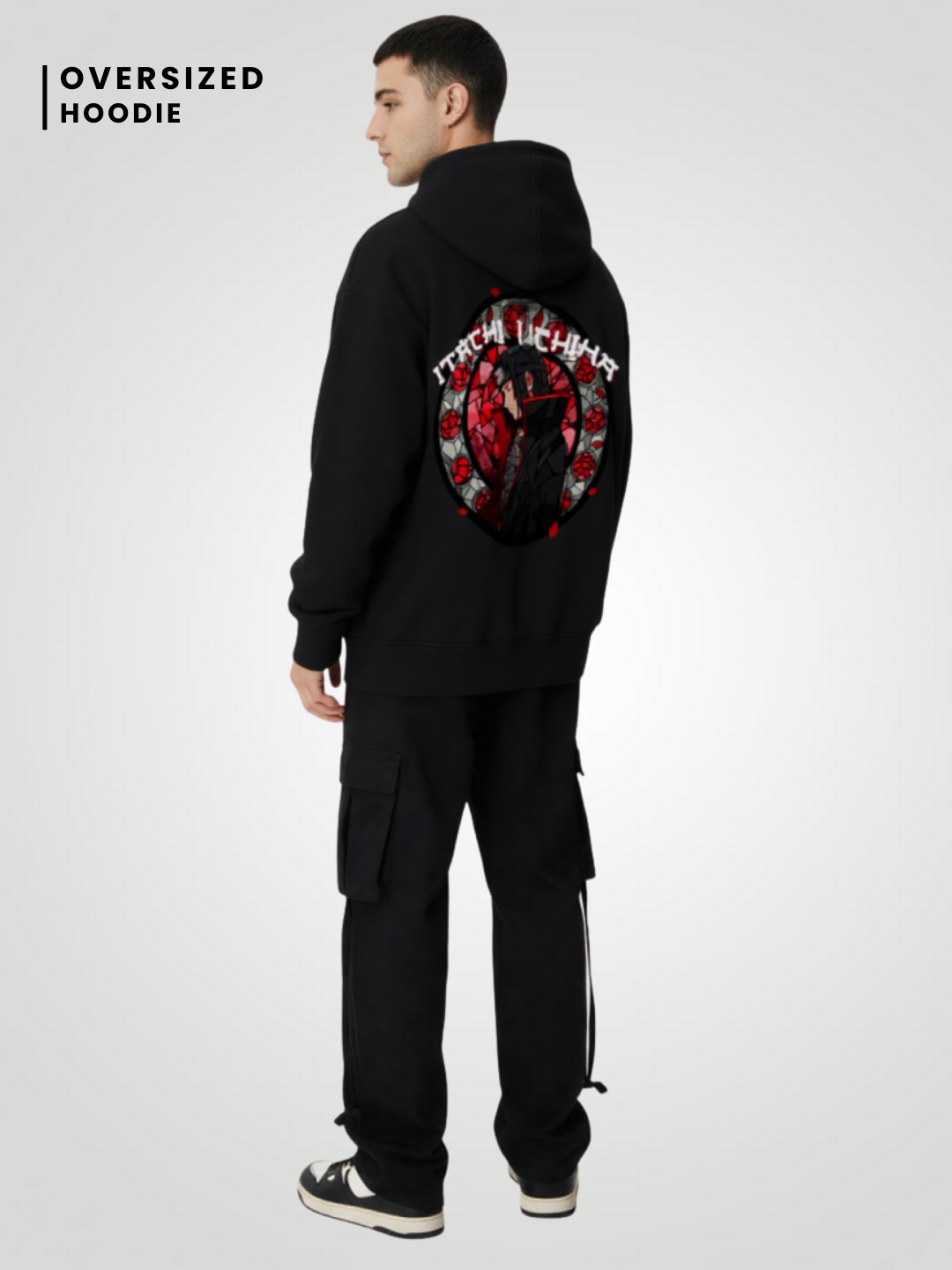 Eternal Vision 400 GSM Oversized Hoodie | Itachi Uchiha - VoxStella