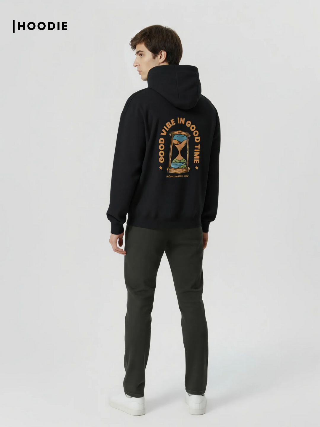 Good Vibe, Good Time Hoodie | 300 GSM Cotton Fleece