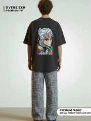 Uzui Soundwave Premium Tee – 240 GSM - Black - VoxStella