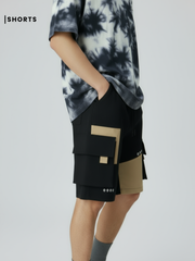 Urban Utility Loose Workwear Shorts | Nylon Blend - VoxStella