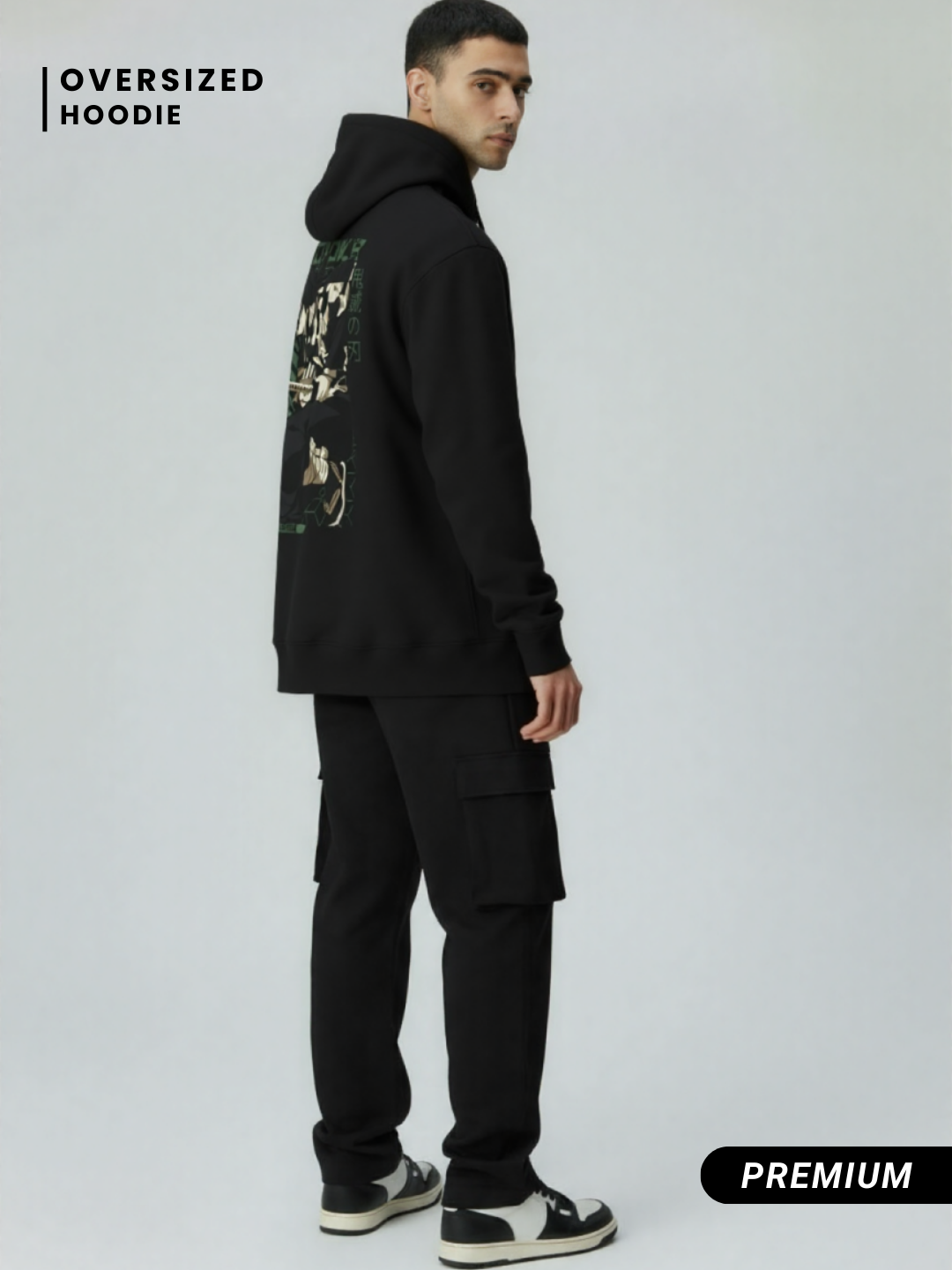 Tomioka Flow Oversized Hoodie – 320 GSM - VoxStella