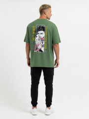 Himejima Guardian Aura Premium Tee – 240 GSM - Forest - VoxStella