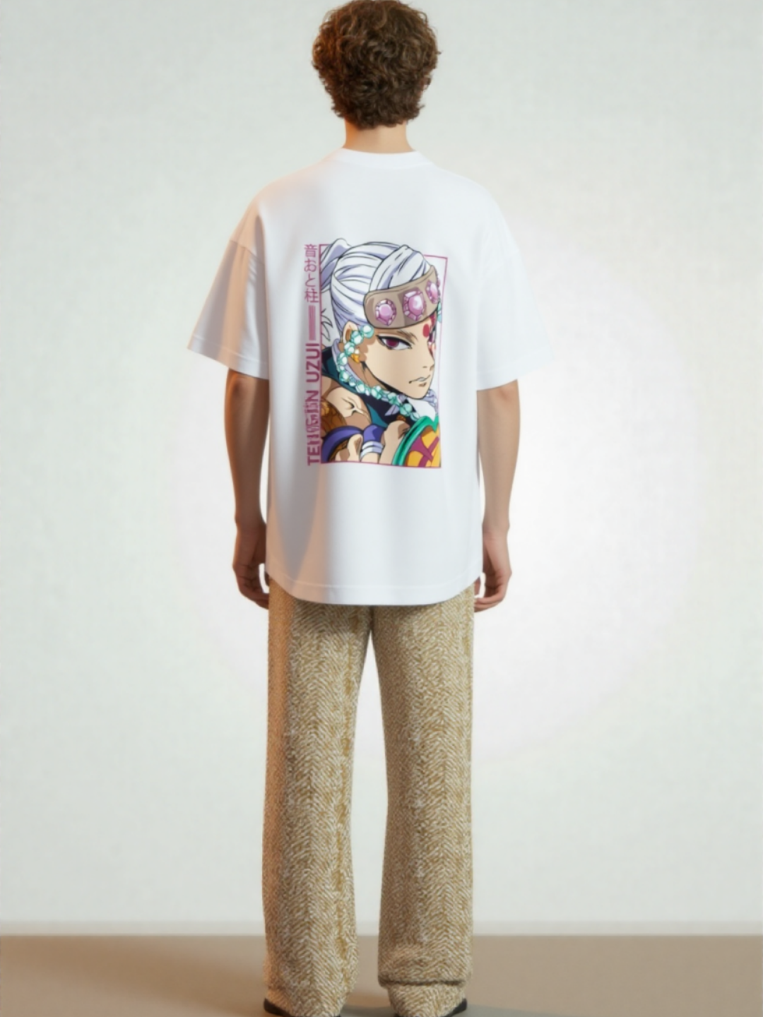 Uzui Soundwave Premium Tee – 240 GSM - White - VoxStella