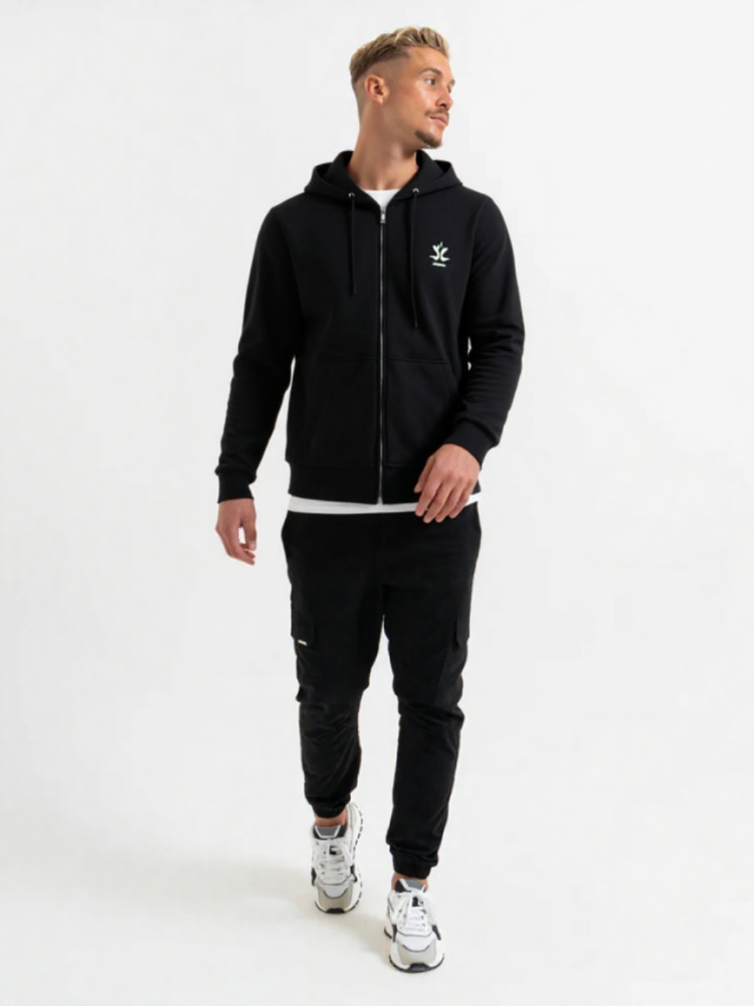 Voxstella 400 GSM Logo Zip Hoodie - VoxStella