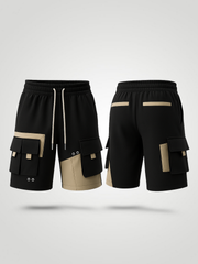 Urban Utility Loose Workwear Shorts | Nylon Blend - VoxStella