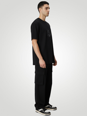 Gotham Nightfall Unisex AOP Oversized Tee (240 GSM) - VoxStella