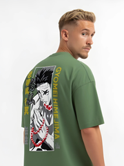 Himejima Guardian Aura Premium Tee – 240 GSM - Forest - VoxStella