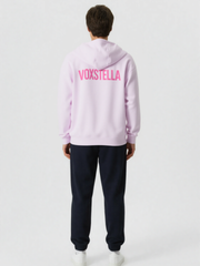 Unisex Oversized Hoodie – Light Baby Pink | 400 GSM Cotton - VoxStella