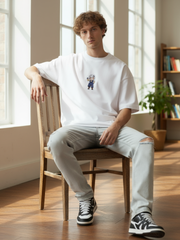 Uzui Soundwave Premium Tee – 240 GSM - White - VoxStella