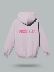 Voxstella Light Baby Pink Premium Hoodie | 300 GSM Fleece