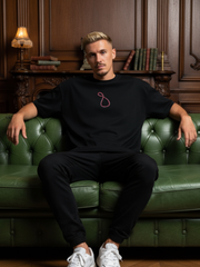 Himejima Guardian Aura Premium Tee – 240 GSM - Black - VoxStella