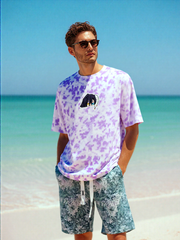 OBANAI OFFICIAL Demon Slayer 260 GSM Tie-Dye Oversized T-Shirt - VoxStella