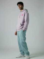 Voxstella Light Baby Pink Premium Hoodie | 300 GSM Fleece