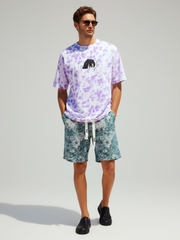 Blue Lotus Breeze Premium Shorts | Summer Collection - VoxStella