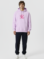 Unisex Oversized Hoodie – Light Baby Pink | 400 GSM Cotton - VoxStella