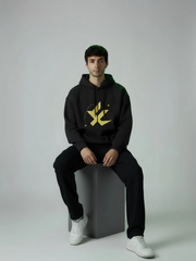 Voxstella Midnight Gold | Oversized Hoodie