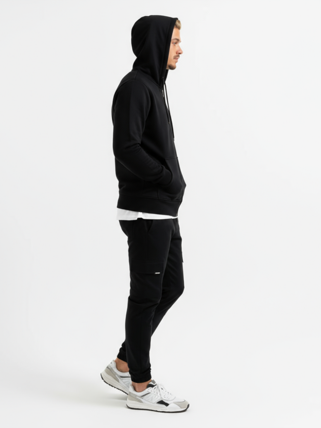 Voxstella 400 GSM Logo Zip Hoodie - VoxStella