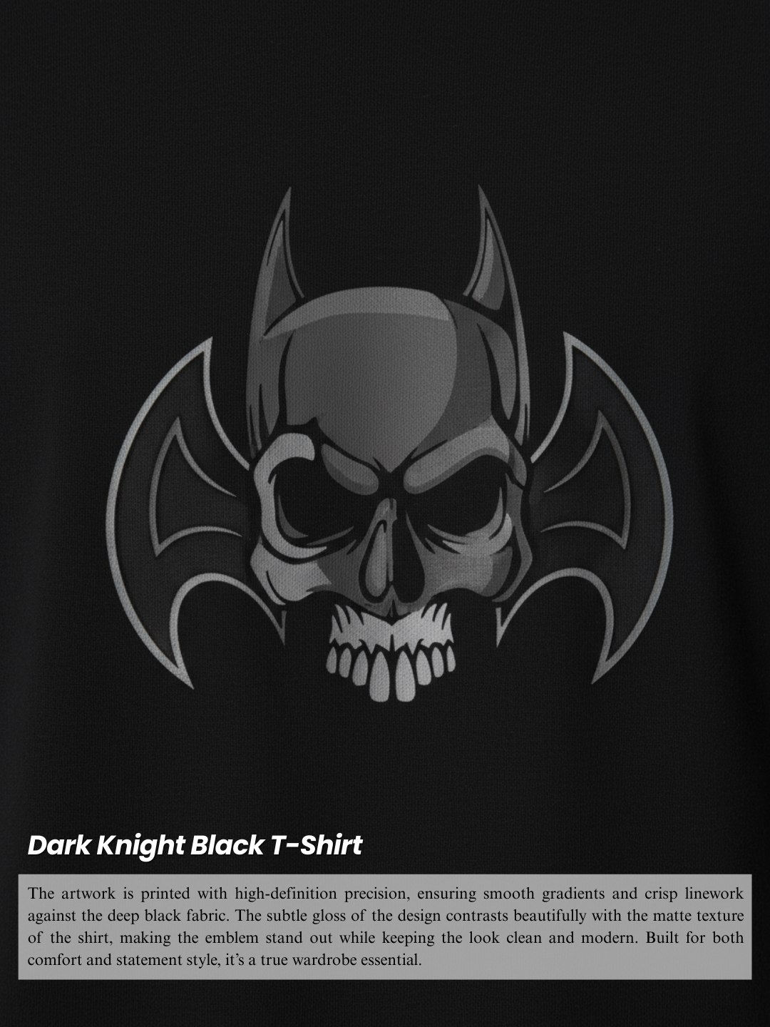 Gotham Nightfall Unisex AOP Oversized Tee (240 GSM) - VoxStella