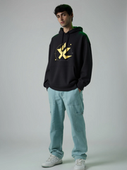 Voxstella Midnight Gold | Oversized Hoodie