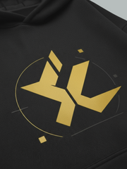 Voxstella Midnight Gold | Oversized Hoodie